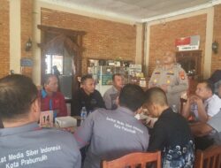 Jumat Curhat Kapolres Prabumulih, Sarapan Pagi Bersama Awak Media