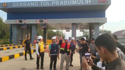 Tol Indraprabu Beroperasi, Palembang ke Prabumulih Hanya 1 Jam
