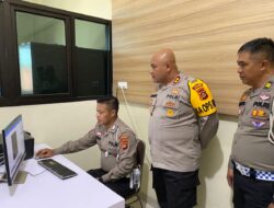 Cek Kesiapan Ruangan Front Office ETLE, Kapolres Prabumulih Lakukan Ini