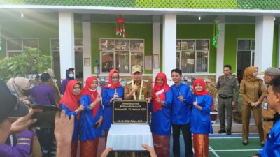 Resmikan Gedung Baru SMPN 1, Ini Pesan Wako Prabumulih