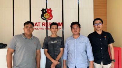 Penyidik Unit Pidum Polres Prabumulih, Amankan Pelaku Penganiayaan