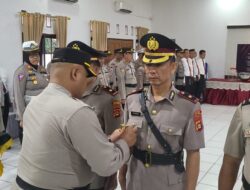 Sertijab Wakapolres Prabumulih, Kompol Hendri Resmi Menjabat Gantikan Kompol Ikrar Potawari