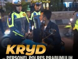 KRYD Polres Prabumulih, Efektif Antisipasi Kriminalitas