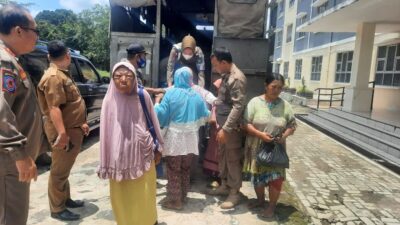 Satpol PP Prabumulih Razia Gelandangan di Sepanjang Sudirman, Jaga Keindahannya dan Ketertiban Kota