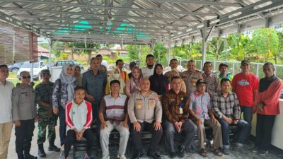 Kapolres Prabumulih Beri Solusi Jumat Curhat Warga Anak Petai