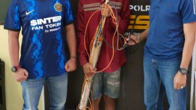 Curi Pompa Air, Pelajar Diamankan Tim Singo Timur Polsek Prabumulih Timur