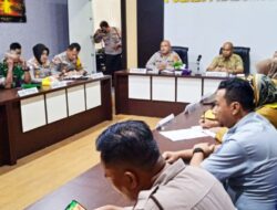 Kapolres Prabumulih Pimpin Rakor Pengamanan Lebaran Idul Fitri 1444 H