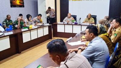 Kapolres Prabumulih Pimpin Rakor Pengamanan Lebaran Idul Fitri 1444 H