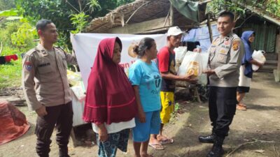 Satbinmas Polres Prabumulih Kembali Menyalurkan Bantuan Kemanusian