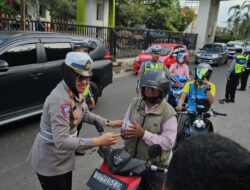 Terjaring Razia, Lengkap Satlantas Polres Prabumulih Beri Takjil Gratis