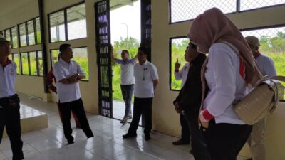 Pemeriksaan Proyek Pasar Rakyat Berlanjut, Kejari Prabumulih dan Inspektorat Turun ke Lapangan Lakukan Pengecekan