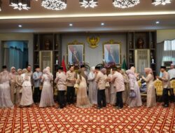 Lebaran Idul Fitri Kedua, Wako Prabumulih dan Forkompinda Halal Bi Halal Bersama Gubernur dan Wagub Sumsel