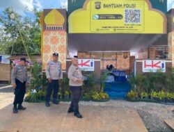 H+3, Kapolres Prabumulih Patroli Keliling Pastikan Sikon Aman dan Kondusif