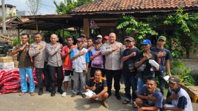 Kapolres Prabumulih Ingatkan Kuli Panggul, Jumat Curhat Jangan Terjerat Narkoba