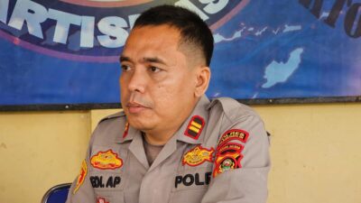 Ini Imbauan Kapolsek RKT, Bagi Warga Desa Jungai Langganan Banjir Tahunan