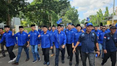 Bulatkan Tekad Berjuang, Demokrat Prabumulih Optimis Raih Tujuh Kursi, Partai Pemenang Pemilu 2024