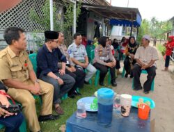 Belasungkawa, Kasat Lantas Polres Prabumulih Datangi Rumah Korban Laka Depan Apotik Joe Farma