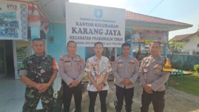Lurah dan Masyarakat Karang Jaya, Apresiasi Program Kapolres Prabumulih Ngantor Kelurahan/Desa