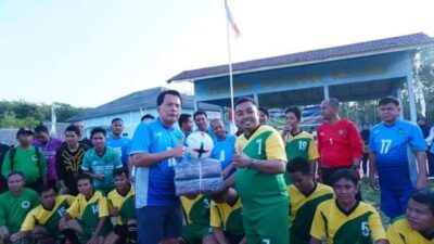 Berlaga Lawan Betung Barat FC, Wako Prabumulih Cetak Quatrik