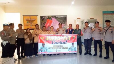 Ajak Warga Jaga Kamtibmas Lewat Jumat Curhat, Ini Pesan Kapolsek Prabumulih Timur