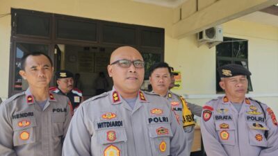 Tinjau Pos Karhutla, Ini Dilakukan Kapolres Prabumulih