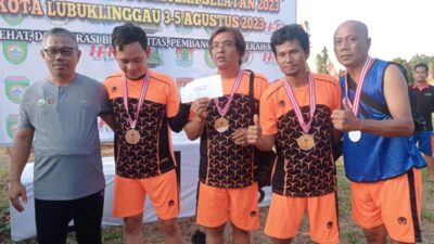 Porseniwada III PWI Sumsel Lubuk Linggau, Tim Mini Soccer PWI Prabumulih Pulang Bawa Juara
