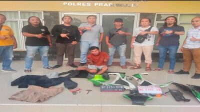 Mau Kabur Buronan Curanmor, Kena Bedil Tim Gurita Polres Prabumulih