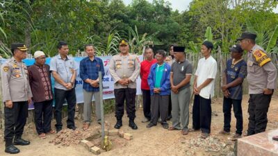 Atasi Soal Kesulitan Air, Polres Prabumulih Bakti Sosial Polri