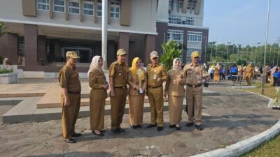 Putra Juara I, Putri Harapan 3. Perwakilan Gerak Jalan Pelajar, SMANTI Ukir Prestasi