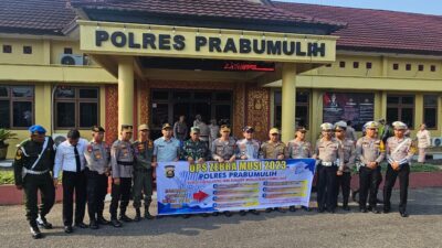 Satlantas Polres Prabumulih Kerahkan 60 Personel, Ops Zebra Musi 2023