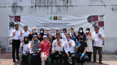 Skrining Lewat Rontgen Dada, Ratusan WBP Rutan Klas II Prabumulih Diperiksa