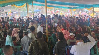 Cak Arlan Hadir di Kelurahan Sungai Medang, Silaturahmi Bersama Warga