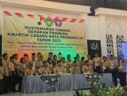 Muscab Kwartir Pramuka Prabumulih, Pilih Ketua Kwarcab Semoga Lebih Maju dan Terus Berkembang