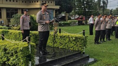 Penekanan Kapolres Prabumulih, Ingatkan Personel Jangan Lakukan Ini