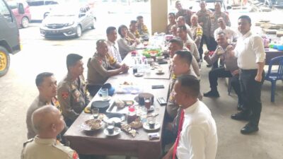 Kapolres PALI, Waka Polres Dan Jajaran PJU Gelar Cofee Morning