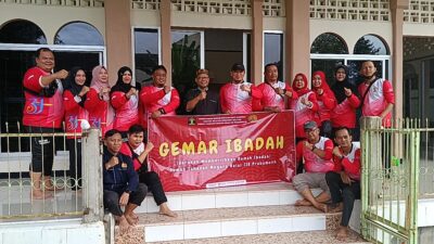 Gemar Ibadah Rutan Kelas IIB Prabumulih, Sambangi Masjid Al Mustaqin Komplek PA Riyadhul Kholisin dan Gereja Katolik Santa Maria