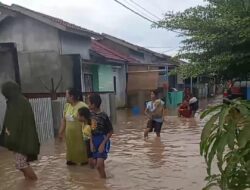 Prabumulih Dikepung Banjir Dahsyat, Luapan Sungai Kelekar. BPBD Lakukan Pendataan, Banya Warga Minta Evakuasi