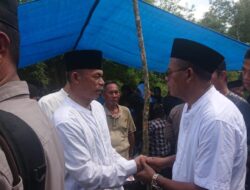 Melayat, Cak Arlan Sambangi Pemakaman Istri Ganjar Iman, Anggota DPRD Prabumulih