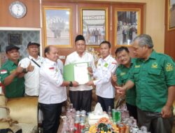 Jalin Komunikasi Politik, PBB Hantarkan Berkas Formulir Penjaringan ke Cak Arlan