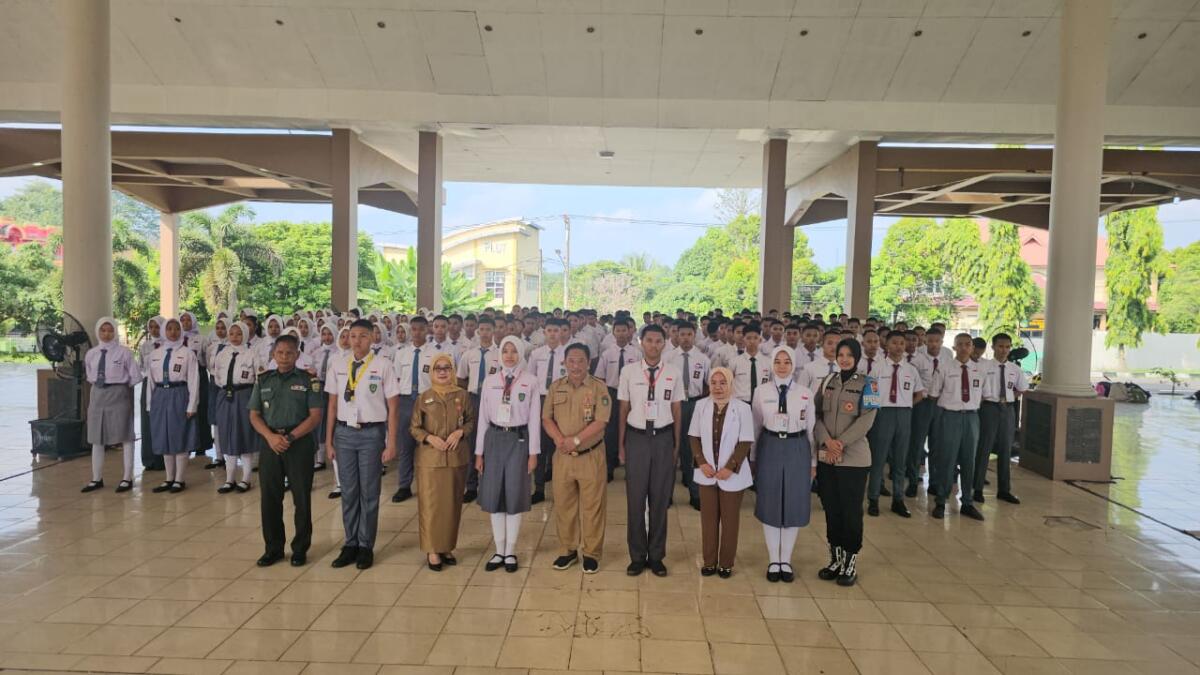 184 Pelajar Ikut Seleksi Calon Paskibraka Kota 2024 - FAJARSUMSEL.COM