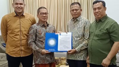 Cak Arlan Bersama Franky Nasril, Kantongi Rekomendasi DPP PAN. Satu Lagi, Parpol Bergabung Berjuang Bersama di Pilkada Prabumulih 2024