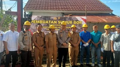 Akhirnya Masjid Al Amin Sukajadi Ada Sumur Bor, Terima Kasih Kapolres Prabumulih   