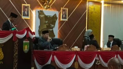 Sidang Paripurna Pengesahan Penjadwalan Pembahasan RPJPD 2025-2045 dan Penyampaian Nota Pengantar Wako Prabumulih