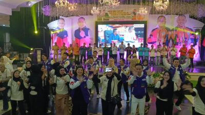 Deklarasi Paslon, Cak Arlan dan Franky Nasril Siap Berlayar, Bersaing, dan Menang