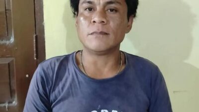 Sempat Buron, Anto Warga Jalan Gunung Kemala Pencuri Besi Dibekuk Beruang Madu