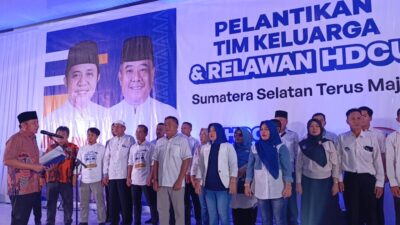 HDCU, Target Raih Kemenangan 80 Persen di Prabumulih, ‘Menyala Abangku’