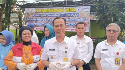 Sukses Tanam Jagung di Lahan Pemkot, Pj Wako Prabumulih : Lanjut Bawang Merah, Bawang Putih, dan Cabai