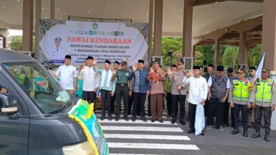 Sambut Tahun Baru Islam, Ormas Islam Warnai Pawai Kendaraan. Pj Sekda Prabumulih : Penting Sekali Buat Syiar Islam dan Saling Mengingatkan