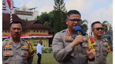 Antisipasi Kerawanan, Polres Prabumulih Simulasi PAM TPS