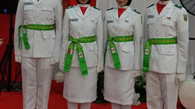 Rizani Akil Qosha, Paskibraka Propinsi Asal Prabumulih Menjadi Penggerek Bendera Pusaka Duplikat